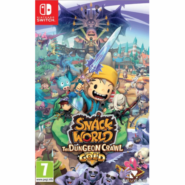 Snack World The Dungeon Crawl - Gold Nintendo Switch