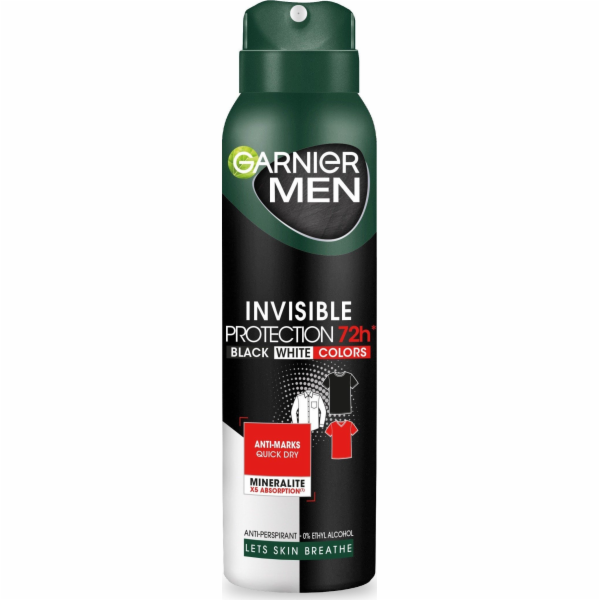 Garnier GARNIER_Invisible Protection 72H Men DEO sprej 150ml