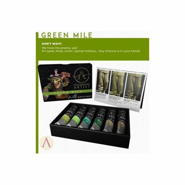 SCALE75: Green Mile Paint Set