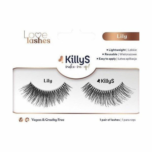 KILLYS_Make Me Up! Umělé řasy Love Lashes na proužku, 1 p...