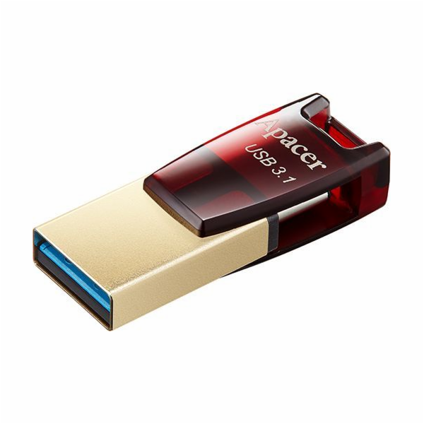 Pendrive Apacer AH180, 64 GB (AP64GAH180R-1)