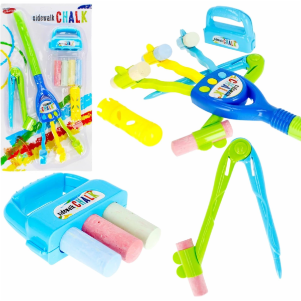 Mega Creative ROAD CHALK 4KOL AKC 30X57X7 MC EDU B/C 36