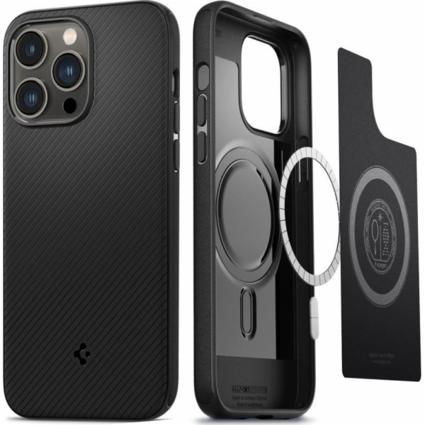 Pouzdro Spigen Mag Armor Apple iPhone 14 Pro Max Matte Black