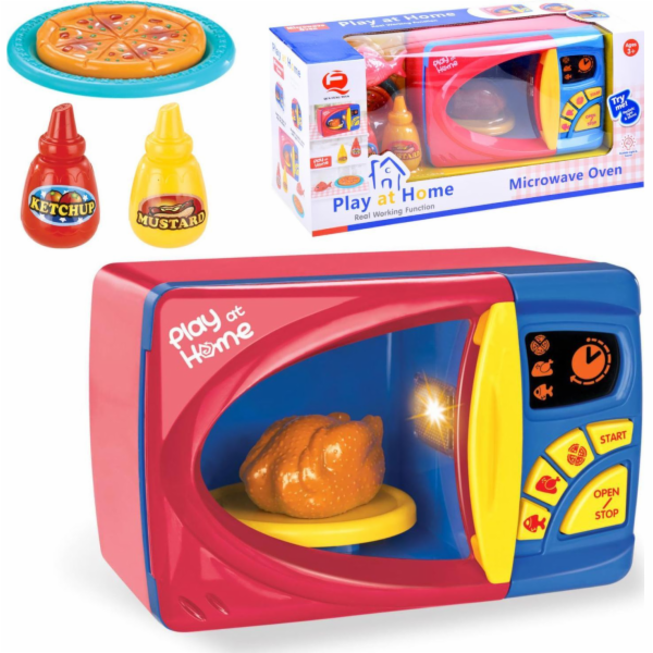 Příslušenství k mikrovlnné troubě LeanToys Pizza Kuře na ...