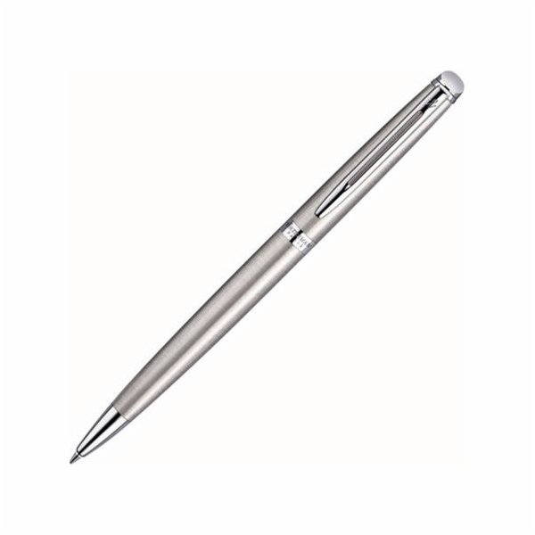 Waterman kuličkové pero Hemisphere Stainless Steel M Blue