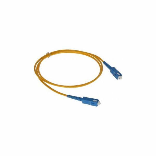 RBLINE JEDNOZIDOVÝ PATCHCORD PC-SC/SC-1 1m