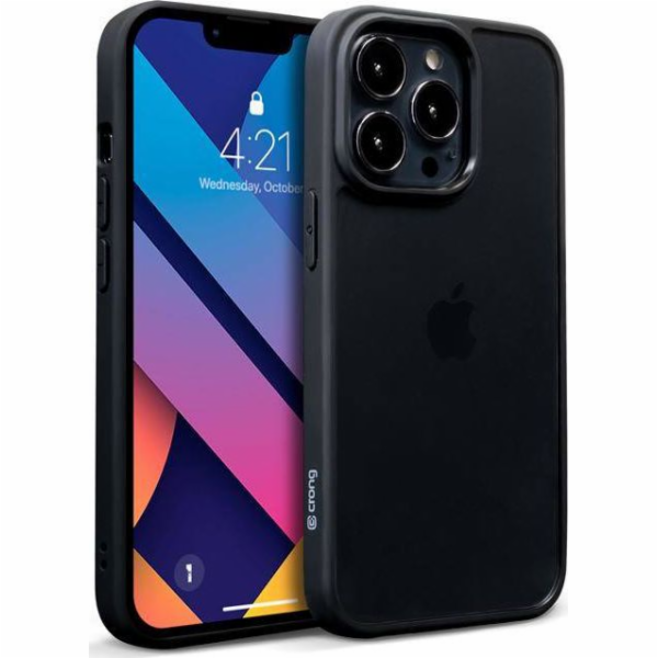 Crong CRONG CLEAR COVER - IPHONE 13 PRO MAX CASE (ČERNÉ) ...