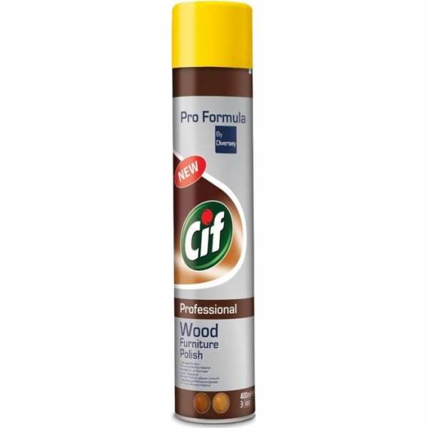 Cif Cif Professional 400ml leštěnka na dřevo ve spreji na...