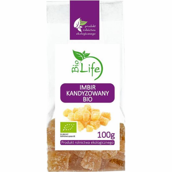 BIO LIFE Kandovaný zázvor 100g EKO Bio Life