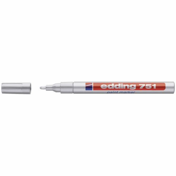 Popisovač Edding Paint 751 stříbrný (EG5025)