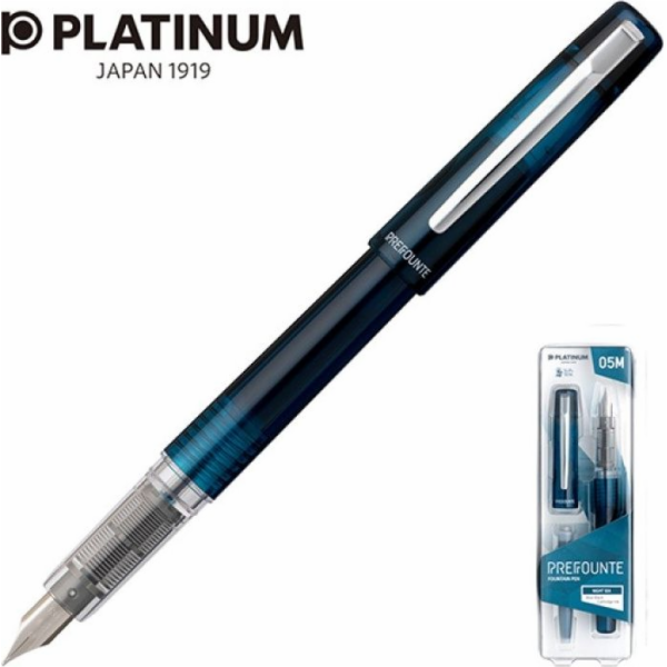 Platinum Platinum Prefounte Night Sea plnicí pero, M, v p...