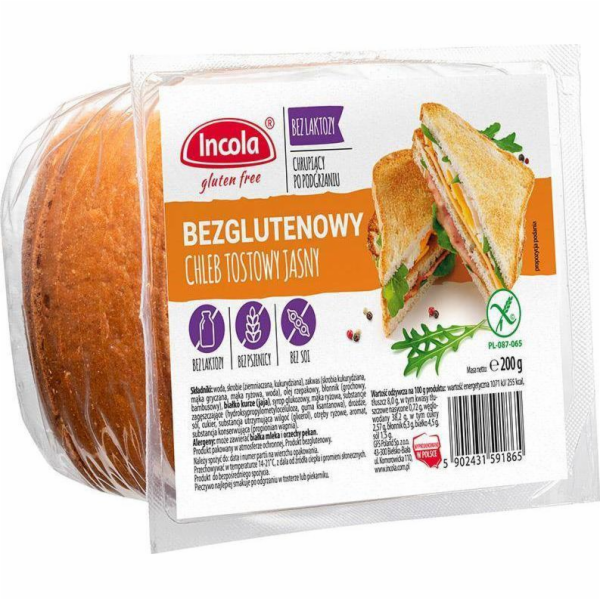 GFS Polsko Bezlepkový toustový chléb světlý 200g