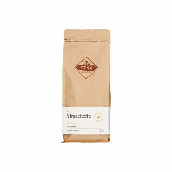 Etno Cafe Etiopia Yirgacheffe zrnková káva 1 kg