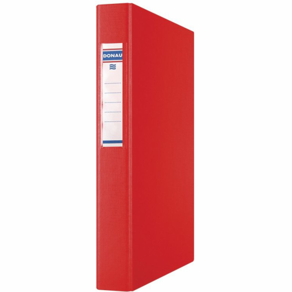 Donau pořadač 2 kroužkový A4 40mm červený (3734001PL-04)