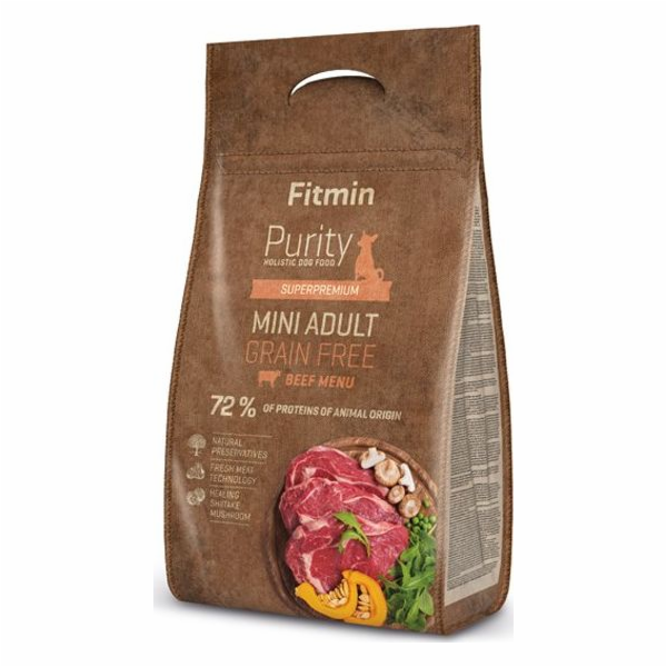 Fitmin Purity dog GF Adult Mini Beef 0,8 kg