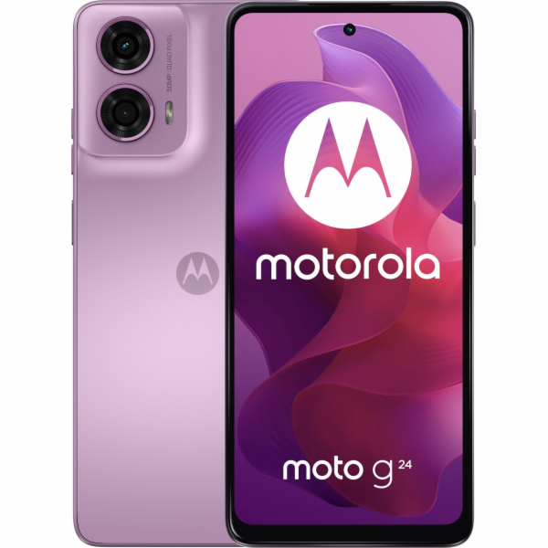 Smartphone Motorola Moto G24 8/128GB Purple (PB180020PL)
