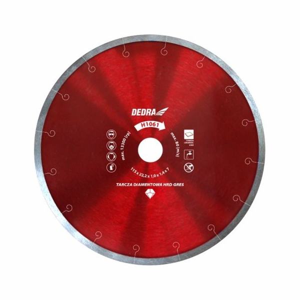 Dedra HRD GRES diamantový kotouč 230 x 25,4 mm (H1066E)