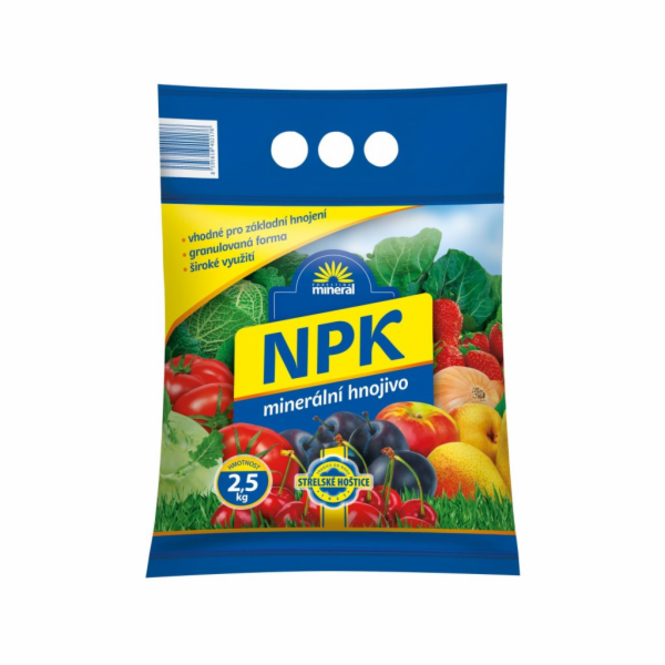 Hnojivo NPK 2,5 kg minerální 11-7-7
