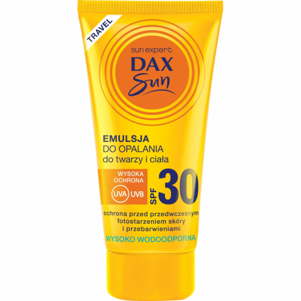 Dax Sun Dax Sun Sunscreen emulze na obličej a tělo SPF 30...