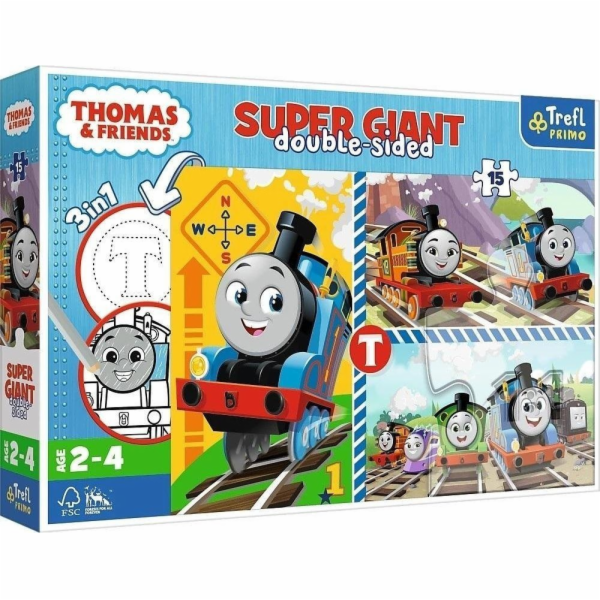 Trefl PUZZLE 15 EL TREFL GIANT FUN TOMKA PUD