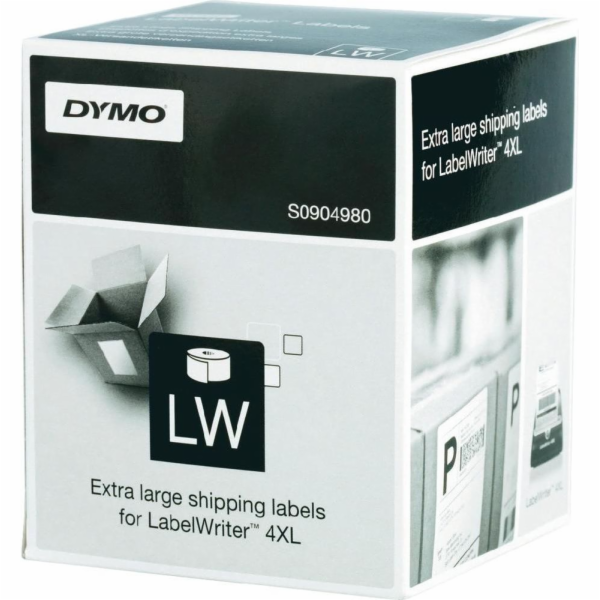 Dymo štítek S0904980 (bílý)