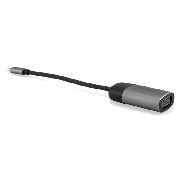 Verbatim USB-C – VGA USB adaptér stříbrný (49145)