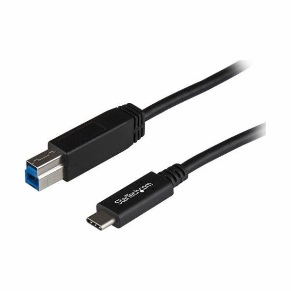 StarTech USB-B – USB-C kabel USB 1 m černý (USB31CB1M)