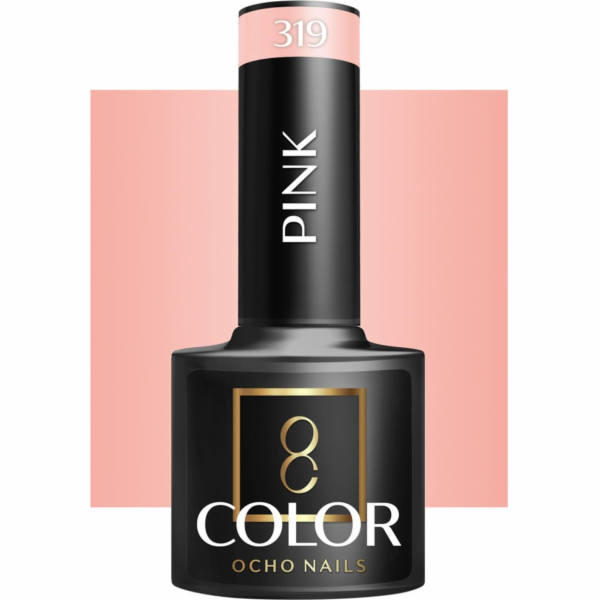 Activeshop OCHO NAILS Hybridní lak na nehty růžový 319 -5 g