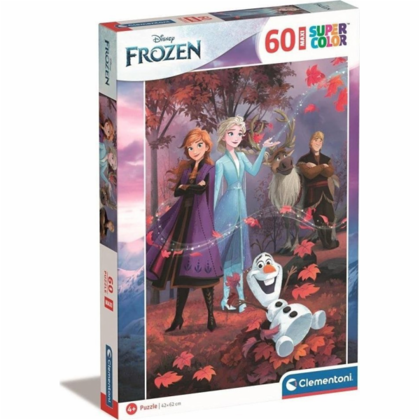 Clementoni CLE puzzle 60 maxi SuperKolor Frozen 2 26474