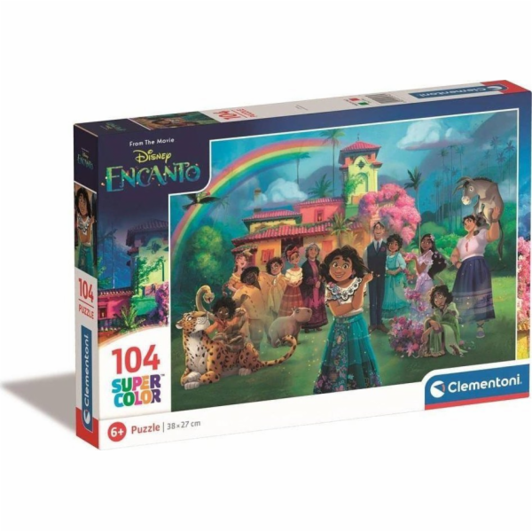 Clementoni CLE puzzle 104 SuperKolor Disney Encanto 25746
