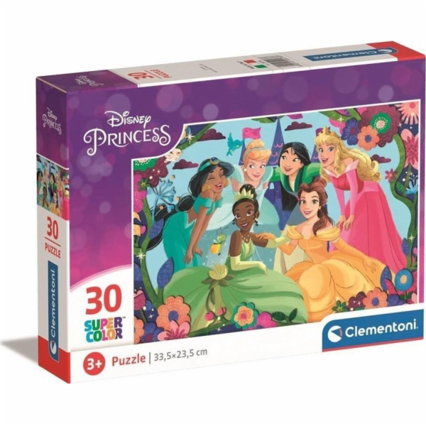 Clementoni CLE puzzle 30 SuperKolor Princess 20276