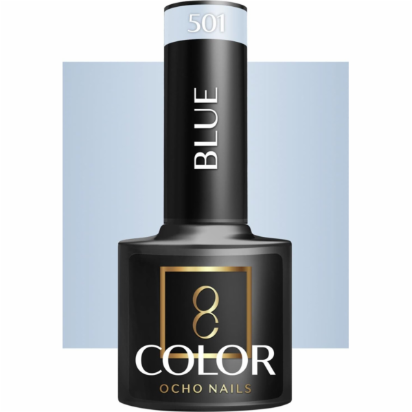 Activeshop OCHO NAILS Hybridní lak na nehty modrý 501 -5 g