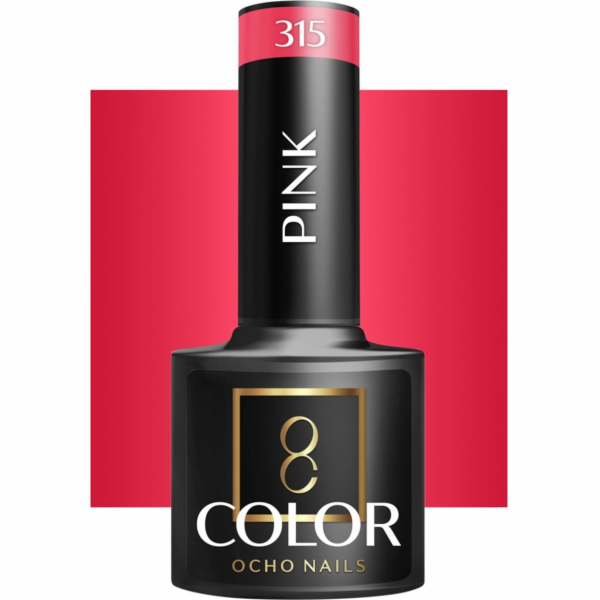 Activeshop OCHO NAILS Hybridní lak na nehty růžový 315 -5 g