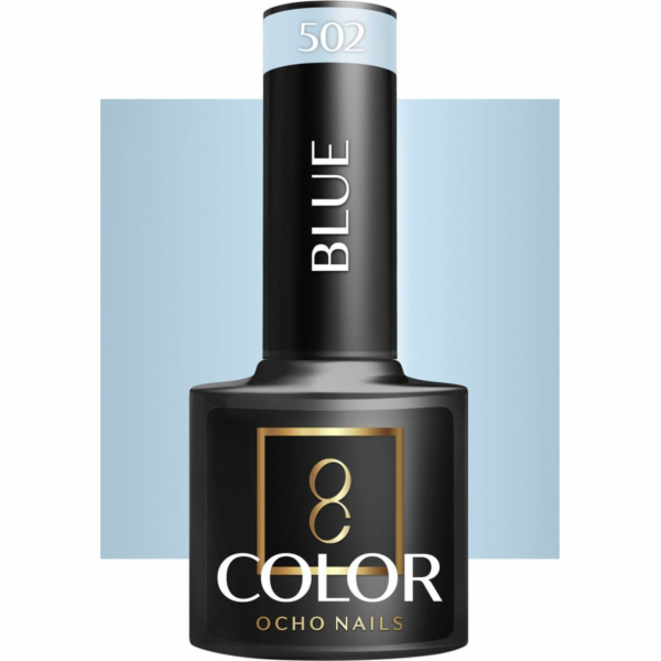Activeshop OCHO NAILS Hybridní lak na nehty modrý 502 -5 g