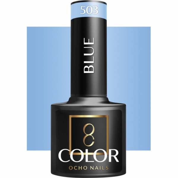 Activeshop OCHO NAILS Hybridní lak na nehty modrý 503 -5 g