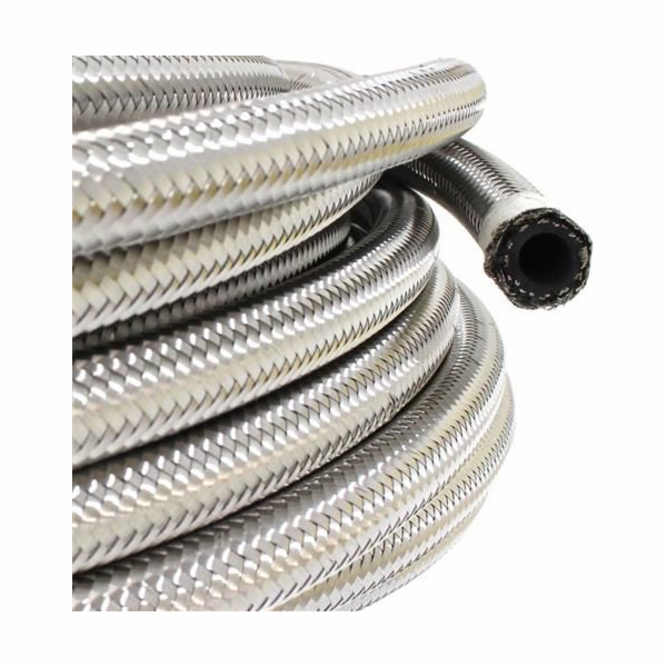 Kabel TurboWorks AN8 11mm RUBBER ocelový oplet