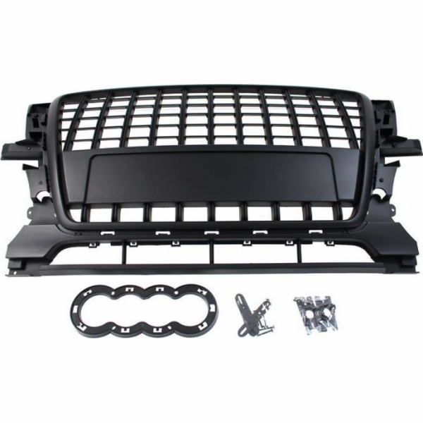 MTuning_F GRILL AUDI Q5 8R ČERNÁ (09-12) PDC
