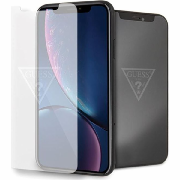 Tvrzené sklo Guess Guess GUTGMI61TR iPhone Xr Invisible Logo