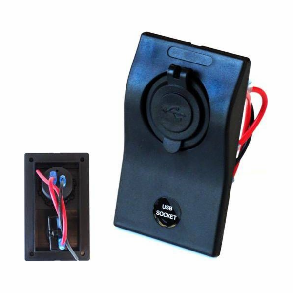 TurboWorks Panel 2xUSB (1x1A 1x2.1A), 1BA 5A