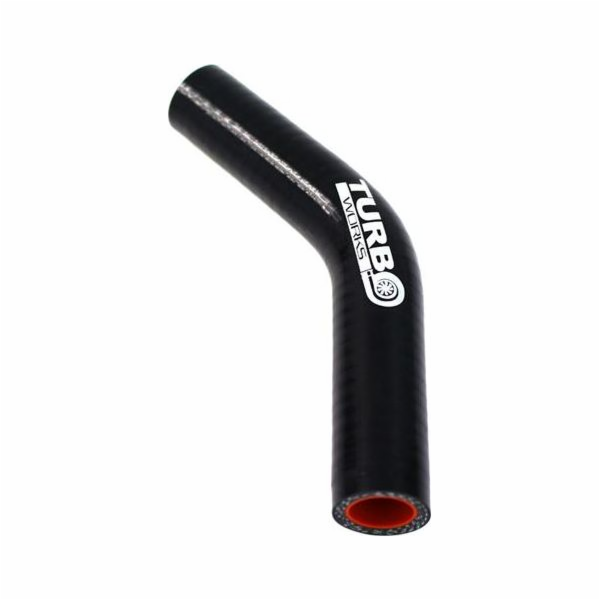 TurboWorks_B Koleno 45 stupňů TurboWorks Pro Black 28 mm