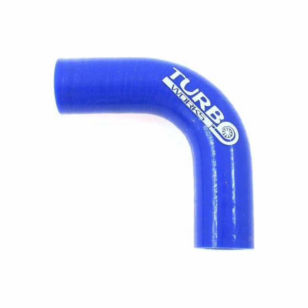 TurboWorks_B Koleno 90 stupňů TurboWorks Blue 28mm