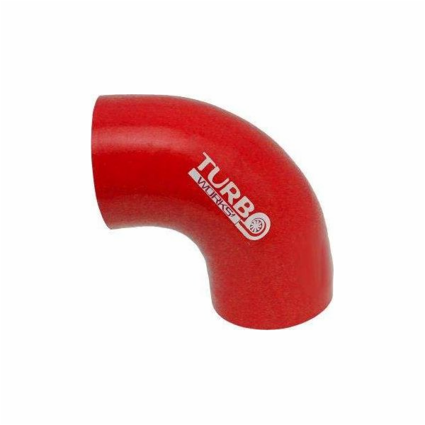 TurboWorks_G Koleno 90 stupňů TurboWorks Red 57mm