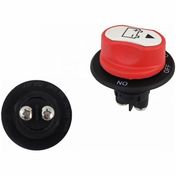 MTuning_F Hlavní vypínač hebel mini 50V DC 75A 22mm
