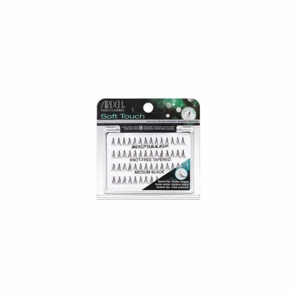 Ardell Soft Touch Medium (W) trsy umělých řas bez uzlů 56 ks