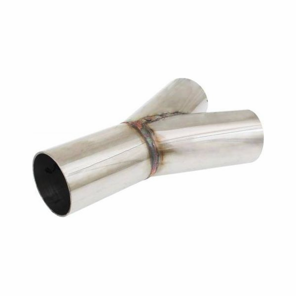 TurboWorks T-kus výfuku 45st 48/51mm 304SS