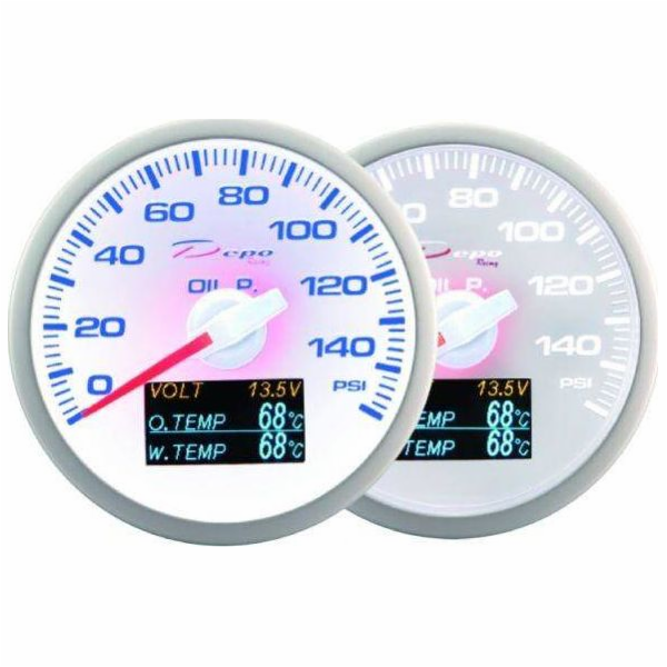 DRacing_F CLOCK DEPO WBL 60mm - 4v1 Lis na olej, Volt, Te...