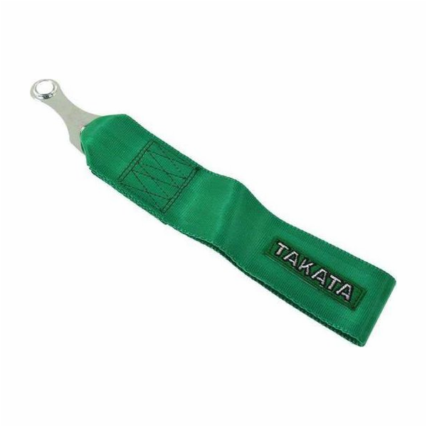Zelený tažný popruh MTuning_F Takata