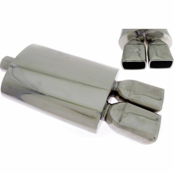 TurboWorks_D Koncový tlumič výfuku TurboWorks 2x65x86mm v...