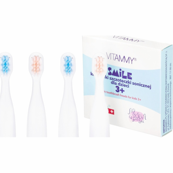 Vitammy tip Hlavice pro VITAMMY SMILE MiniMini+ 4 kusy Hl...