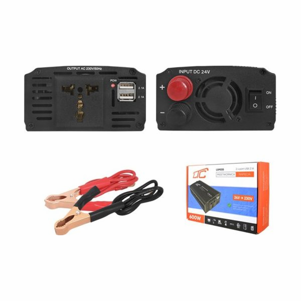 Převodník LTC 600W 12V/230V